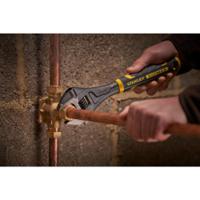fmht13126-0 Stanley Adjustable Spanner, 200 mm Overall, 26mm Jaw Capacity, Bi-Material Handle