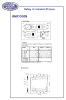 gn21000s GEORGIN GN 21000 Series Repeater, Current, Voltage Input, Analogue Output