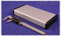 1455l2202 Hammond 1455 Series Extruded Aluminium Enclosure, IP54, 220 x 103 x 31mm