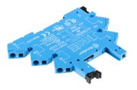 93510024 Finder 93 5 Pin 12V ac/dc DIN Rail Relay Socket, for use with 34.51