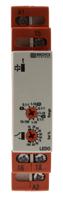 ledo-12-230v-acdc Broyce Control DIN Rail Mount Timer Relay, 12 → 230V ac/dc, 1-Contact, 0.1 s → 100h, 1-Function, SPDT