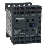 lc1k09103b7 Schneider Electric TeSys K LC1K Contactor, 24 V ac Coil, 3-Pole, 9 A, 4 kW, 3NO, 690 V ac