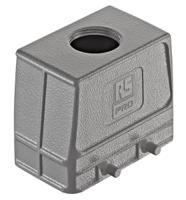 171-5698 RS PRO Heavy Duty Power Connector Hood, M25 Thread, Top Entry 10B Range