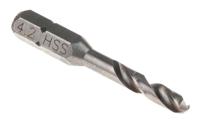828-218 RS PRO HSS Twist Drill Bit, 4.2mm Diameter, mm Overall