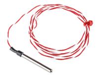 123-5612 RS PRO PT1000 RTD Sensor, 4mm Dia, 40mm Long, 2 Wire, Probe, Class B +200°C Max