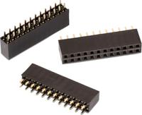 61303621821 Wurth Elektronik WR-PHD Series Straight PCB Socket, 36-Contact, 2-Row, 2.54mm Pitch