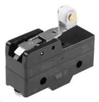 z-15gw22-b7 Omron Roller Lever Limit Switch, NO/NC, IP00, SPDT, Thermosetting Resin Housing, 500V ac Max, 15A Max