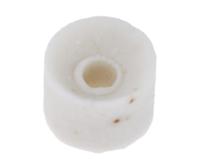 764-8731 White Ceramic Bead 1mm Bore Size +1200°C