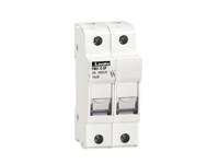 fb01d2p Lovato 32A Rail Mount Fuse Holder, 2P, 1kV