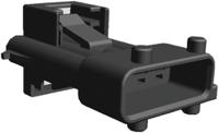 1-962340-1 TE Connectivity, Timer Automotive Connector Plug Black Panel Mount 4 Way