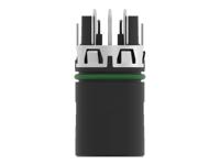 235045-e ERNI Circular Connector, 8 Contacts, Board, M12 Connector, Plug, Male, IP67, M12 Connector Series