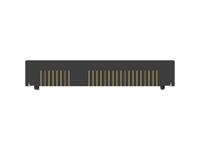 1775862-2 TE Connectivity Right Angle Edge Connector, 52-Contacts, 0.8mm Pitch, 2-Row, Surface Mount Termination