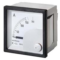 3nj6900-4hh21 Siemens 3NJ6900 Analogue Panel Ammeter 300A AC Moving Iron