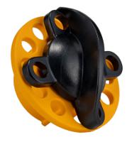 276-138 RS PRO Black, Yellow 12-Lock PVC Cable Lockout