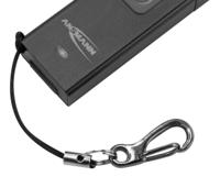 1600-0505-520 Ansmann LED Keyring Torch - Rechargeable 80 lm, 55 mm