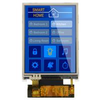 nhd-24-240320da-ctxn-t TFT LCD Colour Display / Touch Screen, 2.4in, 240 x 320pixels