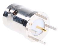 b6251c1-nt3g-50 Amphenol RF, Jack PCB Mount BNC Connector, 50Ω, Through Hole Termination, Straight Body