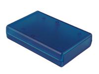 1593ntbu Hammond Transparent Blue ABS Instrument Case, 109 x 74 x 25mm