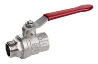 733-5243 RS PRO Brass Full Bore, 2 Way, Ball Valve, Threaded, BSPP 1 1/4in, 40 → 30bar Operating Pressure