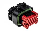 776273-1 TE Connectivity, AMPSEAL Automotive Connector Plug Black 14 Way