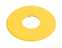 hwav-0-y Idec Nameplate for Use with XW Series 40 mm Operator Emergency Stop Switches