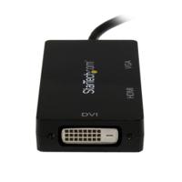 mdp2vgdvhd StarTech.com 3 port Mini DisplayPort to DVI, HDMI, VGA Adapter, 150mm Length - 1920 x 1200 Maximum Resolution
