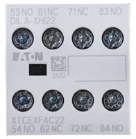 276426-dila-xhi22 Eaton Auxiliary Contact, 4 Contact, 2NC + 2NO, Front Mount
