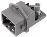 932145106-stasei-3-n Hirschmann, ST Panel Mount 3P Industrial Power Socket, Rated At 16A, 250 V, 400 V