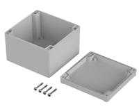 62227000-em-227 Bopla Euromas II Series Light Grey Polycarbonate Enclosure, IP65, Light Grey Lid, 122 x 120 x 87mm