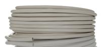 253-7002 RS PRO Mains 0.75 mm² 2 Core Power Cable, White PVC, 10m