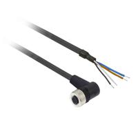 xzcp1241l25 Telemecanique Sensors Female 4 way M12 to M12 Sensor Actuator Cable, 25 m