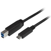usb315cb2m StarTech.com USB 3.0, Male USB C to Male USB B, 5Gbps, 2m