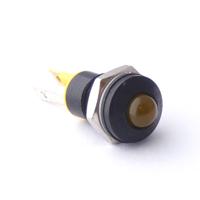 19041052 CML Innovative Technologies 1904X Series Yellow Panel Mount Indicator, 2.2V, 8mm Mounting Hole Size, Solder Tab