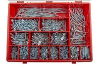 528-514 RS PRO Steel 1250 Piece Pozidriv Drive Screw/Bolt Kit