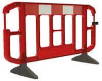 kba073-000-600 JSP Red & White PP Traffic Barrier