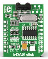 mikroe-1195 MikroElektronika IrDA2 click MCP2120, TFDU4101 Development Kit for MikroBUS MIKROE-1195