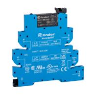 391182300060 Finder 39 Series Interface Relay, DIN Rail Mount, 240V ac Coil, SPDT, 1-Pole, 6A Load