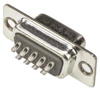 09672094715 HARTING 9 Way Panel Mount D-sub Connector Socket, 2.77mm Pitch