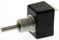 ems22a50-d28-lt6 Bourns 1024 (Position) Pulse Absolute Mechanical Rotary Encoder with a 3.17 mm Plain Shaft (Not Indexed), Through Hole