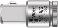 05042671001 Wera 1/4 in Square Socket Adapter, 36 mm Overall