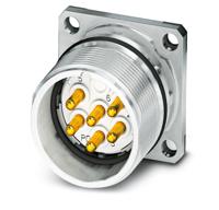 1619992 Phoenix Contact Circular Connector, 6 Contacts, Front, M23 Connector, Plug, Male, IP67, CA-06P1N122S00 Series