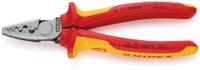 97-78-180 Knipex 97 Hand Crimp Tool for Bootlace Ferrule, 0,25 → 16mm² Wire
