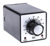2bde20slp110vac Tempatron Plug In Timer Relay, 110V ac, 2-Contact, 0.5 → 20s, 1-Function, DPDT