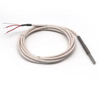 sl50pvc1-2m Prosensor PT100 Temperature Probe, 6mm Dia, 50mm Long, 3 Wire, Class A +105°C Max