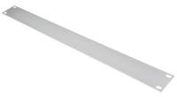 439-3198 RS PRO Unpainted Aluminium Front Panel, 1U, 482.6 x 43.7mm