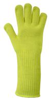 7564 Polyco Healthline Volcano Yellow Kevlar Work Gloves, Kevlar Coating
