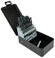 4932352469 25-Piece Twist Drill Bit Set for Cast Iron, Steel, 13mm Max, 1mm Min, HSS-R Bits