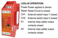 280002 IDEM Viper SCR-31-i Screw Terminals 1 Auxiliary Contacts Safety Relay 24V ac/dc, Dual-Channel 3 Safety Contacts