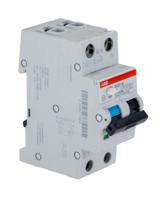 2csr275180r1065-ds201-m-b6-a30 ABB RCBO, 6A Current Rating, 2P Poles, 30mA Trip Sensitivity, System Pro M Compact Range