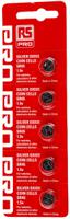 514-7716 RS PRO SR45 Button Batteries, 1.55V, 9.5mm Diameter, 5 Pack
